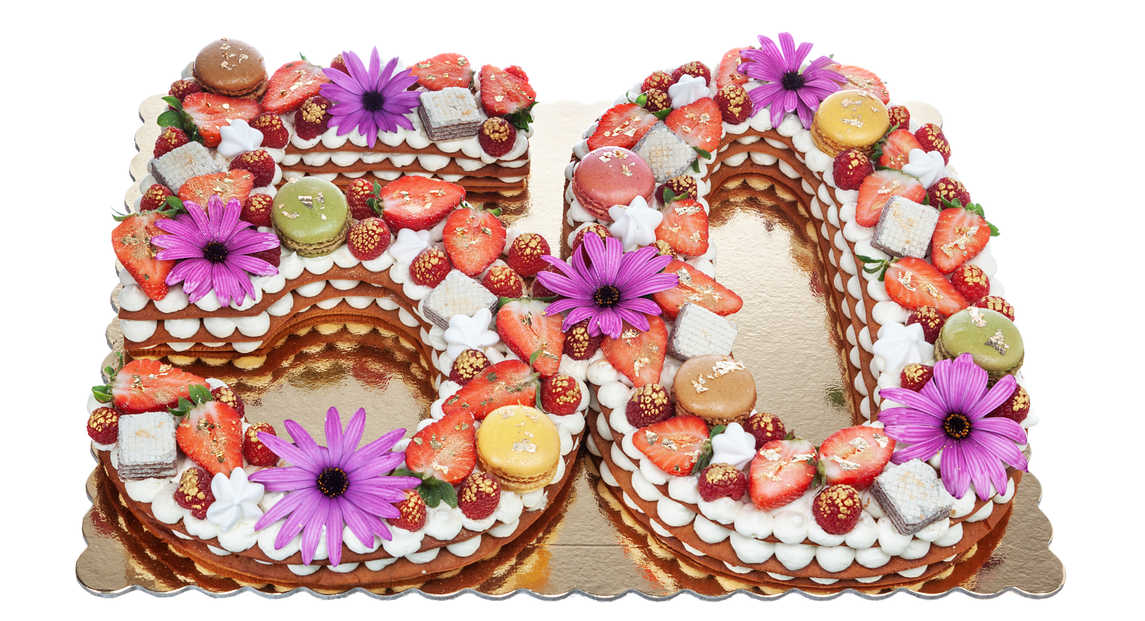 6 rózsaszín torta dekoráció, ami 50. születésnapra sem túlzás